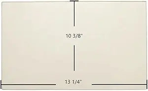 Quadra-Fire 41-I Acc & 4100-I ACT Ceramic Glass Panel Γ 13 1/4" x 10 3/8" (Part 435-5470)
