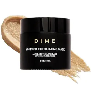 DIME Beauty Whipped Exfoliating Face Mask - Gentle Scrub, 2 oz