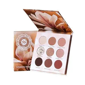 Honeybee Gardens Timeless Magnolia Eye Shadow Palette, 9 Shade Collection