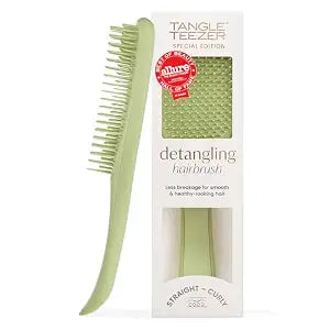 Tangle Teezer Matte Ultimate Detangler Brush, Straight to Curly, Olive