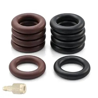 19037 O-Ring Gasket Set Compatible with Yellow Jacket SealRight Couplers