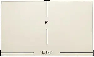 Aurora 7GASDO-ND Door Glass Replacement Γ 12 3/4" x 9" High-Temperature Ceramic Panel