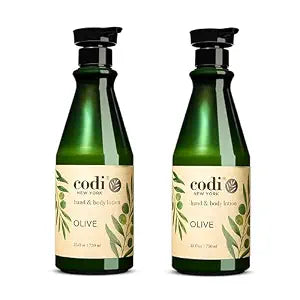 Codi N Codi Olive Hand and Body Lotion 25 fl. oz. / 750ml (Pack of 2)
