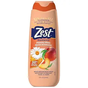 Radiance Moisturizing Body Wash - Peachy Vibes by Zest for Unisex - 16 oz Body Wash