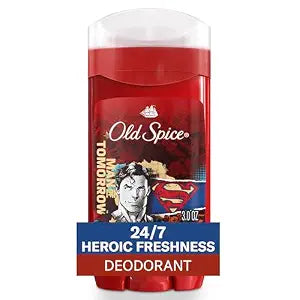 Old Spice Deodorant for Men, Aluminum Free, Superman Scent, 3.0 oz