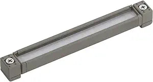 Kichler Landscape LED 0.9 Watt 3000K Hardscape Light in a Gray Finish for use with Stonework and Other hardscaping Products, 16101GRY30
