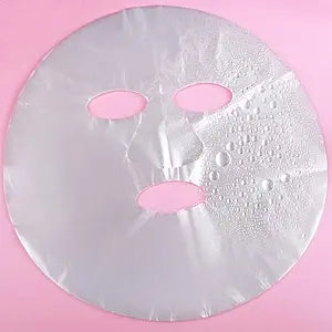 400-Pack Disposable Face Mask Sheets DIY Transparent Plastic Facial Wrap for Enhanced Skincare & At-Home Spa Skincare Preservative DIY Clear Spa Facial Sheet Mask Thin Plastic Wrap Moisture Retention