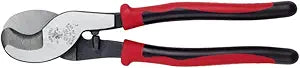 Klein Tools J63050 Journeyman Cable Cutter, Made in USA, Cuts Aluminum, Copper and Communications Cable with Shear-Type Jaws