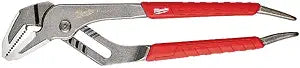 48-22-6310 10", Straight Jaw Pliers with Ream & Punch Exposed Metal Handles & Precision Ground Plier Head