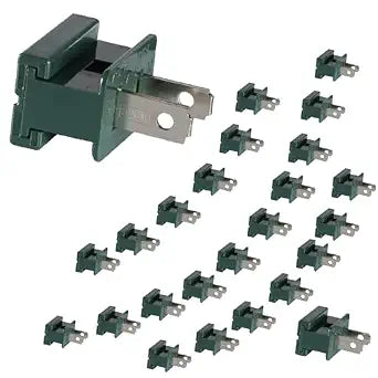 Green SPT-1 Vampire Male Plug 25 PCS Zip Gilbert Wire Connector Set