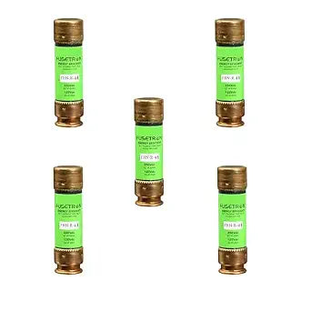 5-Pack New FRN-R-4 FRN-R-4A 250Vac Time Delay Fuse,FRN-R-4A Current Limiting Class RK5 Fuse