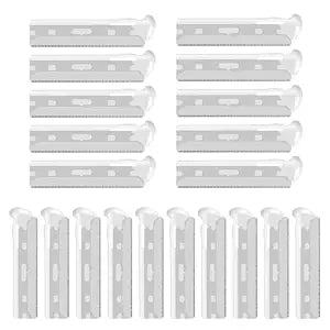 Razor Replacement Blades for Tweezerman Facial Razor Refills, 20 Count (Pack of 1)