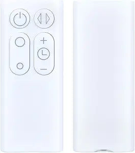 PZL Replacement for Dyson Fan AM06 AM07 AM08 Remote Control 965824-01 965824-02 - Silver, No Battery