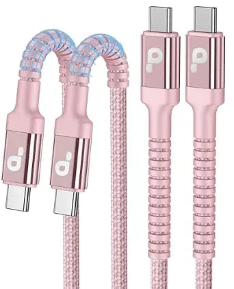 USBC Cables 6FT, 2Pack USB C to C Charger Cable, Long USBC Fast Charging