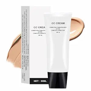 CC Cream Skin Tone Adjusting for Mature Skin, Complete Correction Super Active, Light, Moisturizer, SPF 50, 1.0 fl oz (Natural, 30ml)
