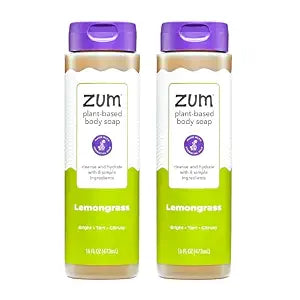 Zum Body Soap - Lemongrass, 16 fl oz (2 Pack)