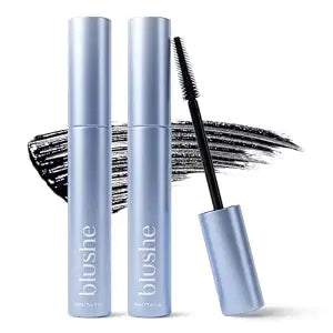 Blushe Korean Growth Serum Mascara | Strengthen, Lengthen, Style & Grow 2pk