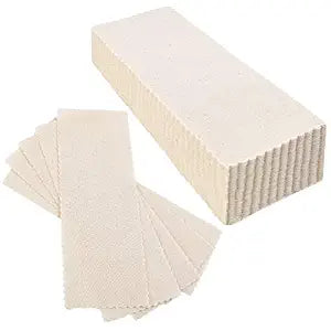 Maitys 100 Pcs Muslin Waxing Strip for Hair Removal Muslin Epilating Strip