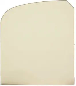 Vermont Castings Encore 1450 | Left Door Ceramic Glass Panel with Notch Cut | 8 7/8" x 10 1/8" | Part #300-2476
