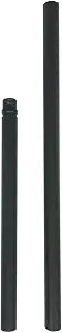 KCO Lighting M14 Threaded Extension Rod 7.89 and 11.8" Black Extension Rods Lighting Fixture Downrods Stems Chandelier Extension Rods