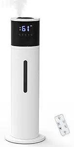 VENTISOL Large Humidifiers for Bedroom, 16L/4.2Gal Quiet Cool Mist Humidifier for Home Large Room, Top Fill Humidifiers for Baby Nursery, Living Room, White