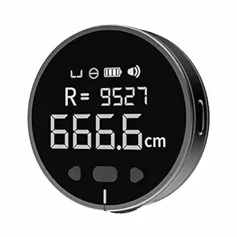 HomeMagician 324 Ft Electronic Digital Tape Measure with LCD Display Digital Ruler Rechargeable Small Smart Rolling Measuring Tool for Flat Curved Diameter Odd Shape Ideal Surprise for You
