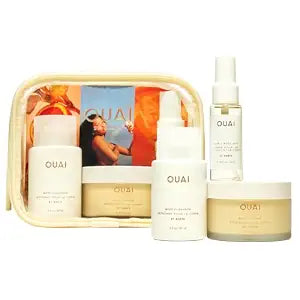 Wanna Get A-OUAI Self Care Kit, Body Cleanser, Body Cr��me, Hair & Body Mist