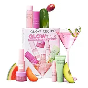 Glow Recipe GlowTinis Mini-Sized Glowy Skincare Routine, 6-Piece Set