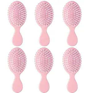 6 pcs Mini Hair Brush