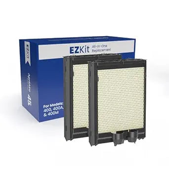 AprilAire H445EZ1 Humidifier Filter/Water Panel Assembly Replacement Kit for AprilAire Whole-House Humidifier Models: 400, 400A, 400M (2-pack)