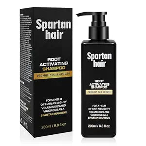 Root Activator Shampoo for Men- Strengthening & Smoothing System for Thinning and Gray Hair - Adds Volume & Nourishes Strands - Men & Women(200ml)