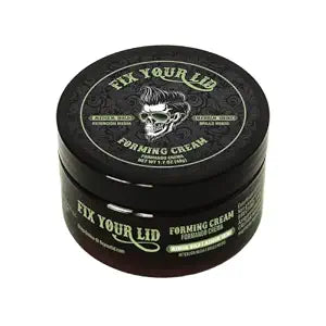 Fix Your Lid Forming Cream for Men, Medium Hold Medium Shine, 3.75 oz