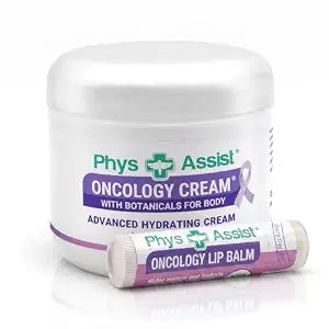 PhysAssist Oncology Cream and Lip Balm For Chemo and Radiation Patients 4oz