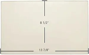 Pacific Energy Vista Glass (2005 & Newer) Ceramic Panel (13 7/8" x 8 1/2") Γ Replaces CUSPA501 / 800000154 / DR16.208201
