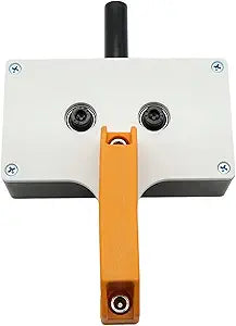 Efficient Cable Pulling Tool - Portable Wire Puller for Hidden Pipe Wiring and Wall Conduit, Drill-Powered, Handheld Assistant Tool for Electricians (Orange)