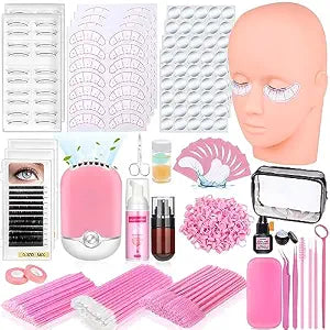 404 Pcs Eyelash Extension Kit for Beginners, Professional Kit