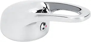 Shower Lever Handle Replacement Mixer 11104 35Mm Zinc Alloy Basin Mixer Faucet Tap Single Lever Handle Replacement for Kitchen Bathroom, Boxwizard2p90ycg1o7