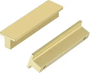 Goldenwarm 30 Pack 3 Inch Kitchen Cabinet Handles Matte Gold Drawer Pulls for Bathroom Gold Cabinet Handles Dresser Drawer Hardware
