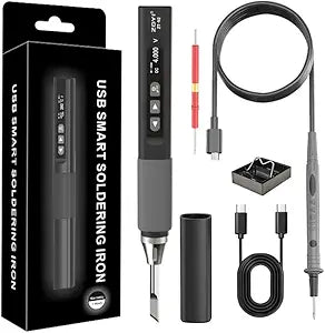 ZOYI ZT-N2 Soldering Iron Kit Welding Tool 75W 2-in-1 Smart Multimeter AC/DC Voltage OLED Display Measurement USB Wireless Electric Portable for Home Appliance Repair
