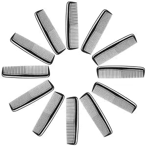 12 Pieces 5" Pocket Hair Combs for Men & Women