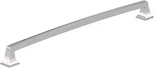 Amerock | Oversized Cabinet Hardware/Appliance Handle Pull | Polished Chrome | 18 in (457 mm) Center-to-Center Drawer Pull | Mulholland | Kitchen and Bathroom Cabinet Hardware | Furniture Hardware