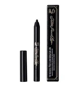 Kat Von D KVD Mini Tattoo Pencil Liner - Trooper Black - Satin Black, Waterproof Longï¿½ï¿½ï¿½Wear Gel Eyeliner, Transferï¿½ï¿½ï¿½Proof, Waterlineï¿½ï¿½ï¿½Safe, Vega