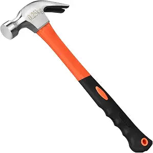 8/16/24oz Straight Rip Fiberglass General Purpose Claw Hammer
