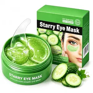60PCS Cucumber Under Eye Patches, Under Eye Mask, Eye Patches for Women