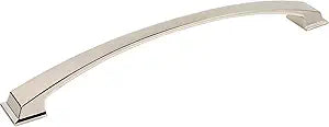 Jeffrey Alexander Roman 12" Center-to-Center Appliance Pull, Polished Nickel