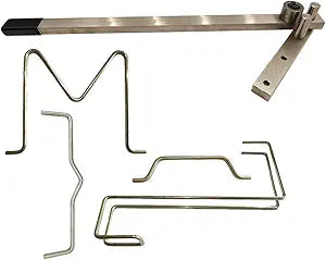 Manual Bending Bender;Rod Forming Tool.Steel Construction Bend Mild Stainless Steel Rod.Mini Tubing Bender Hand Rebar Bender Desktop Workbench Bending Tool