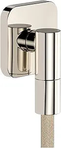 hansgrohe Handheld Shower Wall Outlet 1/2-inch Thread Connection Modern in Polished Nickel, 28884831