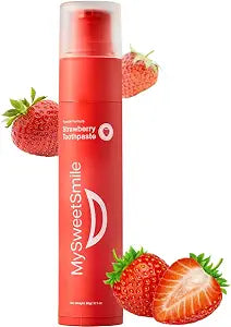 MySweetSmile Strawberry Toothpaste ��� Advanced Fluoride Formula ��� 60g