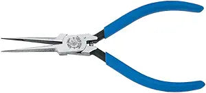 Klein Tools D335-51/2C Linemans Pliers, Needle Nose Side Cutters, Spring Loaded, 5-Inch, Extra Slim