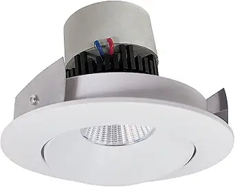 Nora Lighting NPR-4RC27XMPW Nora Lighting NPR-4RC27X Pearl 4" LED Adjustable Recessed Trim - 2700K - 1000 Lumens - Cone Reflector